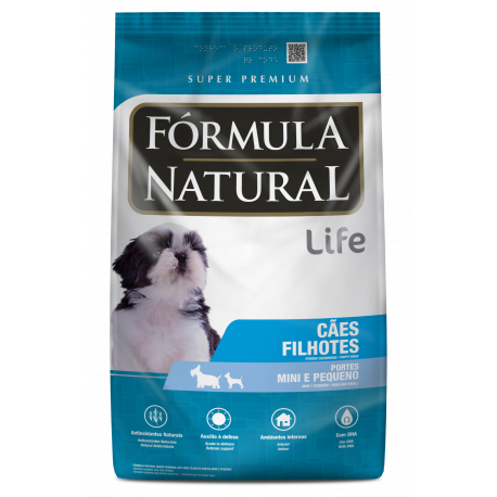 Fórmula Natural Filhotes Portes Mini e Pequeno